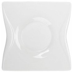 Фарфоровое блюдце для кофейной чашки Audace, белое, S2131, Chef&Sommelier