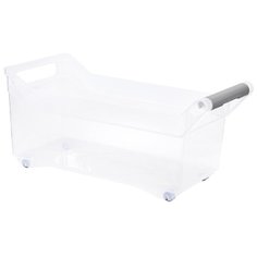 Органайзер с ручкой на колесах 7л Idea (М Пластика)
