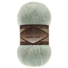 Пряжа Alize Angora Gold Simli (Ангора Голд Сим) 515 миндаль 20% шерсть, 5% металлик, 75% акрил 100г 500м 5шт