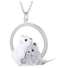 VALTERA Подвес с фианитами и эмалью 107016