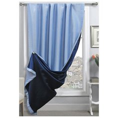 Портьеры Amore Mio RR MILAN на ленте 270 см 1 шт. голубой 07