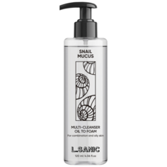 LSanic Масло-пенка гидрофильное для лица Snail Mucus Multi-Cleanser oil to foam, 120 мл L’Sanic