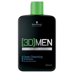 Schwarzkopf Professional [3D] Men Deep Cleansing Shampoo - Шварцкопф Шампунь для глубокого очищения, 250 мл -