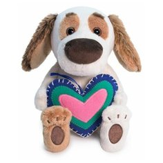 Мягкая игрушка BUDI BASA BartB-009 Бартоломей BABY с сердечком из флиса, 20 см