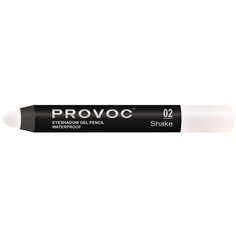 Provoc Тени-карандаш водостойкие Eyeshadow Gel Pencil 02 жемчужный, шиммер