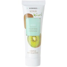 KORRES скраб для лица Kiwi Gentle exfoliating scrub 18 мл