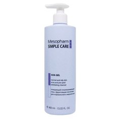 Mesopharm очищающий отшелушивающий гель с фруктовыми кислотами AHA GEL, 400 мл