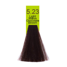 Macadamia Oil Cream Color, 5.23 Light Warm Chocolate Brown, 100 мл