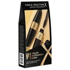Max Factor Набор туши для ресниц False Lash Effect, 2 шт., black