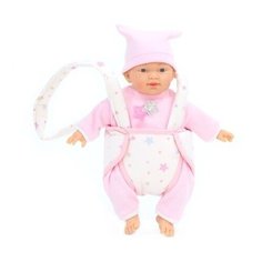Кукла Nines 26см мягконабивная в сумке-кенгуру (N2110B)