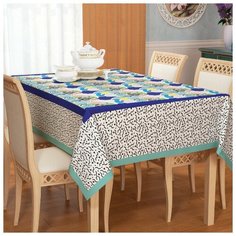 Скатерть 10709, 145*220 см. Сирень