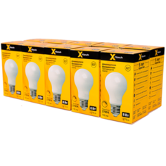 Лампочка светодиодная XF-E27-FLMD-A60-8W-2700K-230V, Арт.: 49110, 10 штук