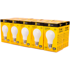 Лампочка светодиодная X-Flash E27-FLM-A60-6W-2700K-230V, 10 штук