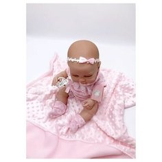 Кукла Berbesa виниловая 42см RECIEN NACIDO с пледом (5116)
