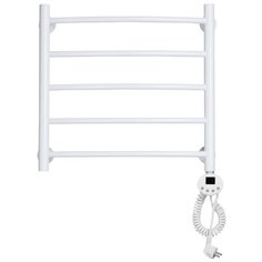 Полотенцесушитель электрический Domoterm Калипсо П5 500x500 БЕЛ ER, тэн справа, белый