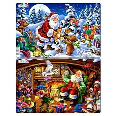 Рамка-вкладыш Larsen Санта-Клаус (XC1), 15 дет.