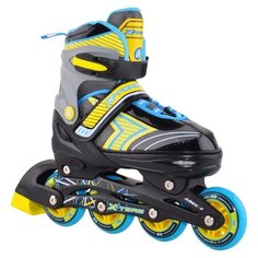 Раздвижные роликовые коньки ALPHA CAPRICE X-TEAM green (L)