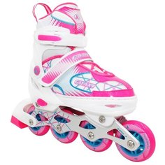 Раздвижные роликовые коньки ALPHA CAPRICE Galaxy Pink (L)