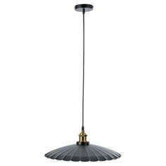 BayerLux Люстра подвес "Лист" E27 1х40Вт черный 40х40х100