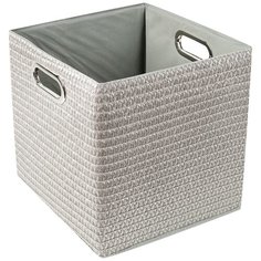 Короб плетеный Actuel 31x31x31 см цвет серый