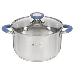 Кастрюля из нержавеющей стали Daniks Сиена SD-A93-20, 3.9 л