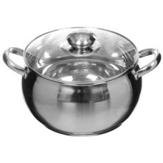 Кастрюля Daniks SD-18, 3 л, стальной