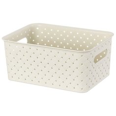 Корзинка Elan Gallery Береста 23.5x17.3x10.5cm Ivory 811475