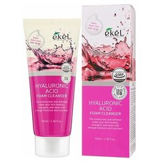 [EKEL] Нежная пенка для лица с гиалуроновой кислотой Hyaluronic Acid Foam Cleanser , 100 мл