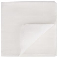 Многоразовые пеленки Firstday Муслиновая однотонная 80х80 white 1 шт.