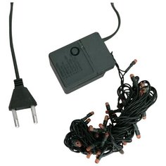 Гирлянда накал., 220В, 21Вт, 150Лм, 3,5м, 50 ламп, теплый белый, IP20, шнур зелёный Vilart