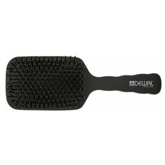Щетка массажная DEWAL "лопата" нейлоновый штифт 13 ряд. BRGB15black