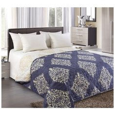 Покрывало Текс-Дизайн Византия, 240 х 210 см, желтый/синий