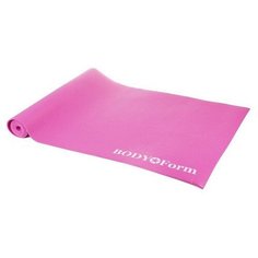 Коврик BODY Form BF-YM01, 173х61х0.4 см розовый однотонный