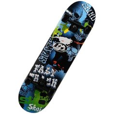 Детский скейтборд RGX MG 415, 31x8, синий/черный