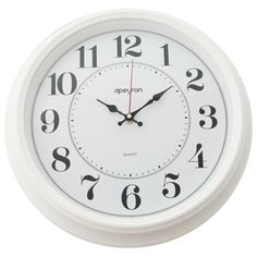 Часы настенные круглые, белые, Apeyron PL12.2