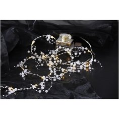 Гирлянда светодиодная DEW DROP с жемчужинами, на батарейках, цвет - теплый белый, 728-34 Star Trading