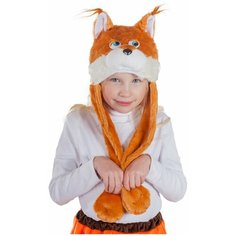 Карнавальный убор Карнавалия Шапочка Белки (91001)