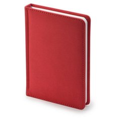 Ежедневник недатированный A6+, 136л, VELVET красный 3-495/10 Альт
