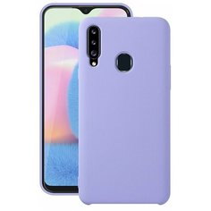 Чехол Deppa Liquid Silicone Case для Samsung Galaxy A20S (2019), лавандовый