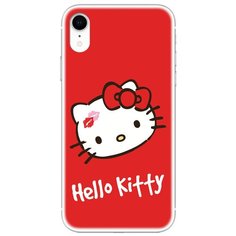 Чехол Deppa TPU для Apple iPhone XR, прозрачный, Hello Kitty 3