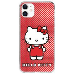 Чехол Deppa TPU для Apple iPhone 11, прозрачный, Hello Kitty 2