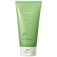 Увлажняющая очищающая пенка Innisfree с экстрактом зеленого чая
