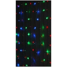 ENIZ-01M ЭРА Гирлянда LED Дождь/Занавес 1,8 м*1,5 м мультиколор 8 режимов, 220V, IP20 ERA