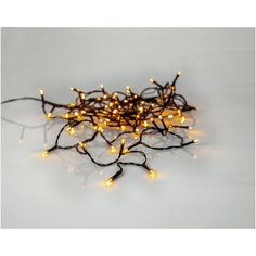 Гирлянда для улицы светодиодная, длина - 5,6 м, цвет - золотистый теплый белый, 594-18 Star Trading