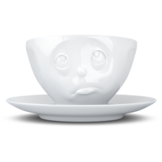 Tassen Чашка с блюдцем "Ну,пожалуйста"