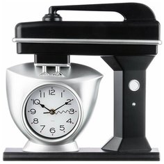 Часы настенные кварцевые chef kitchen 39 см цвет:черный Lefard (220-361)