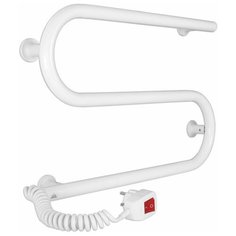 Полотенцесушитель электрический Laris Змеевик S-обр. 25 ЧК ПС2 500/330 левый тэн