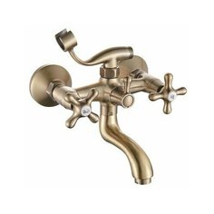 Смеситель BACH для ванны кер. кор. излив, рога д/душа 82330314Q бронза