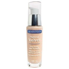 Seventeen Тональный крем Natural Velvet Long Lasting Matte Foundation, 35 мл, оттенок: 03
