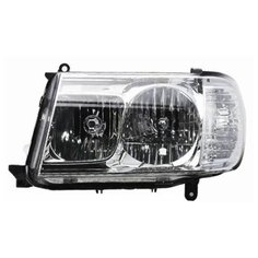 Фара левая под ксенон без корректора land cruiser 100 05- Casp